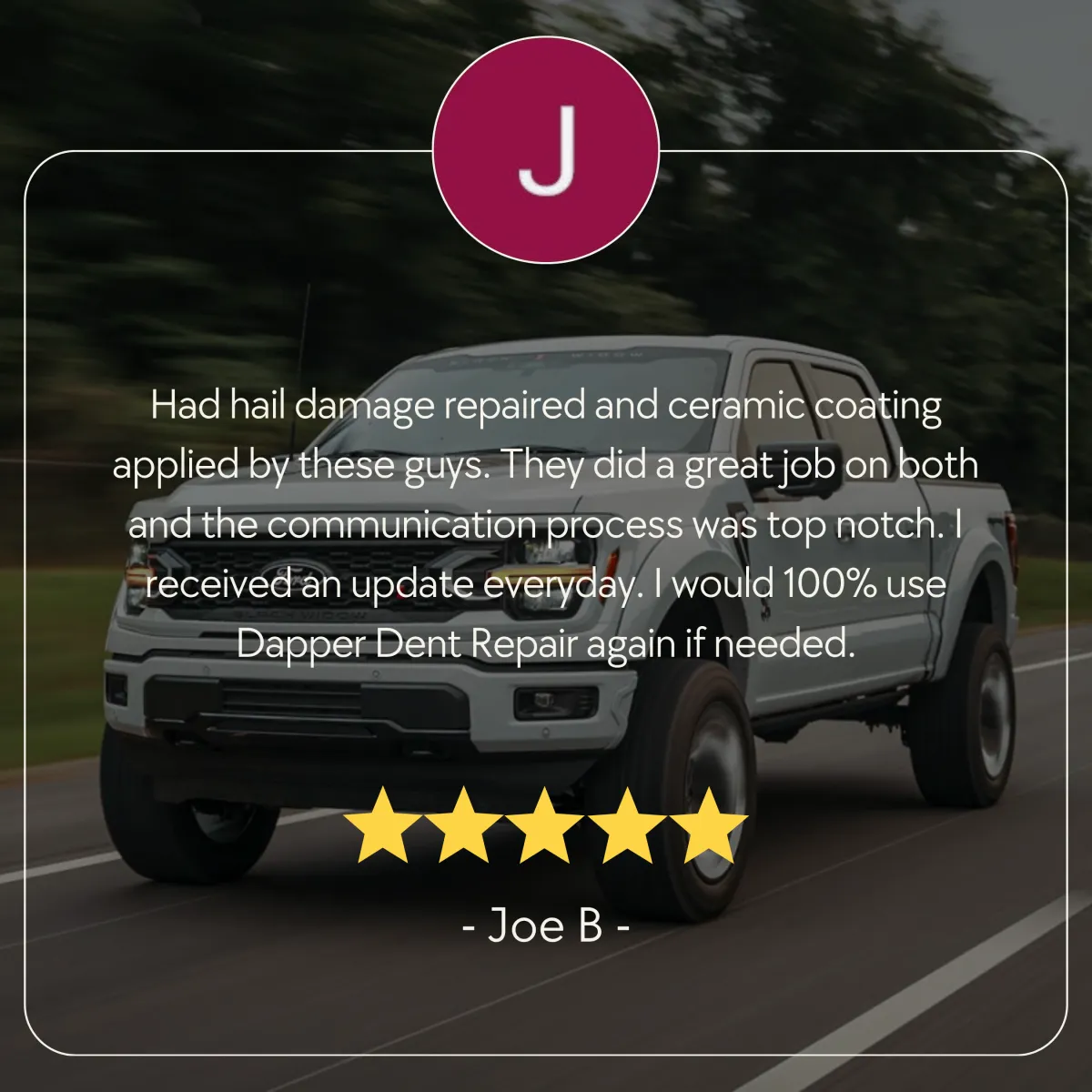 Customer Reviews Dapper Dent Repair Bellevue TN