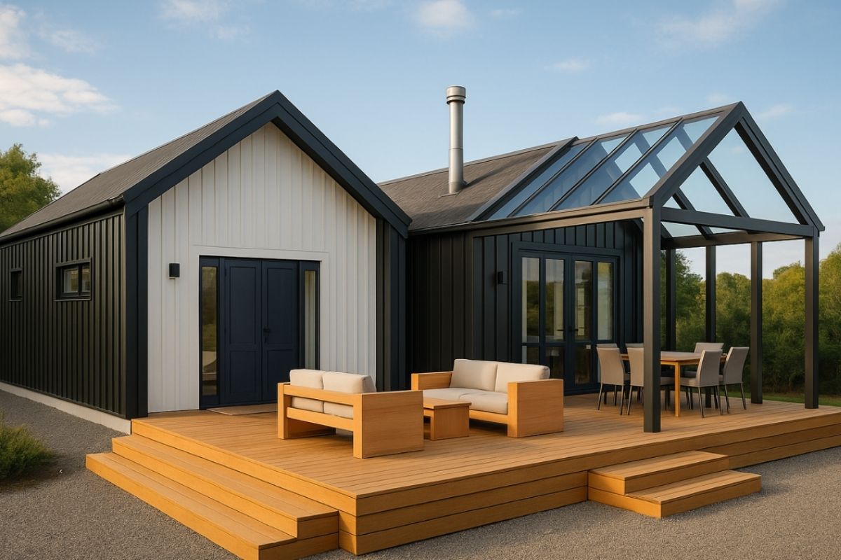 simple gable roof compact home cost efficient design New Zealand