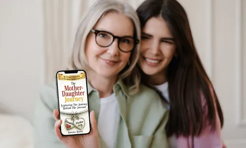 Mother–Daughter Journey journal mockup for generational healing and mother-line restoration.