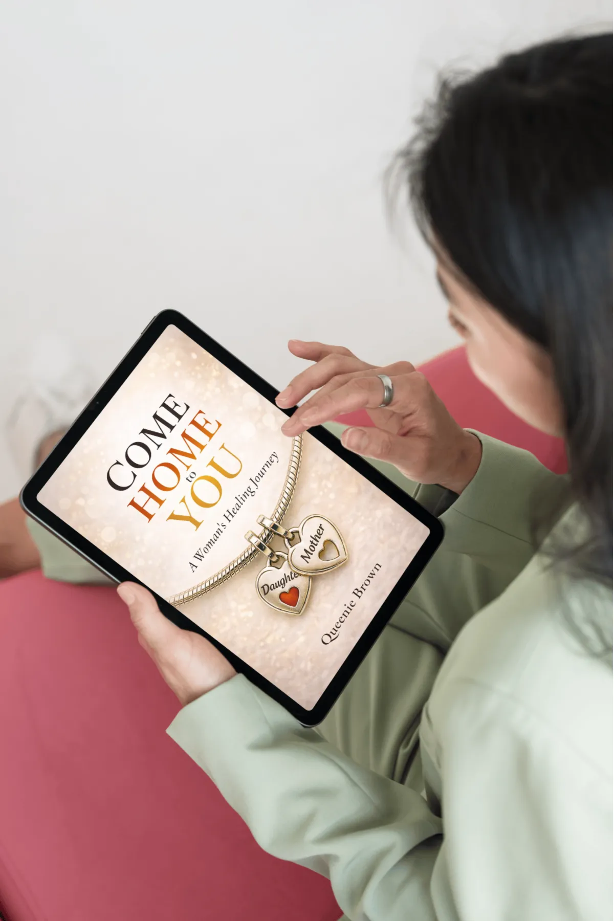 Mother–Daughter Journey journal mockup for generational healing and mother-line restoration.