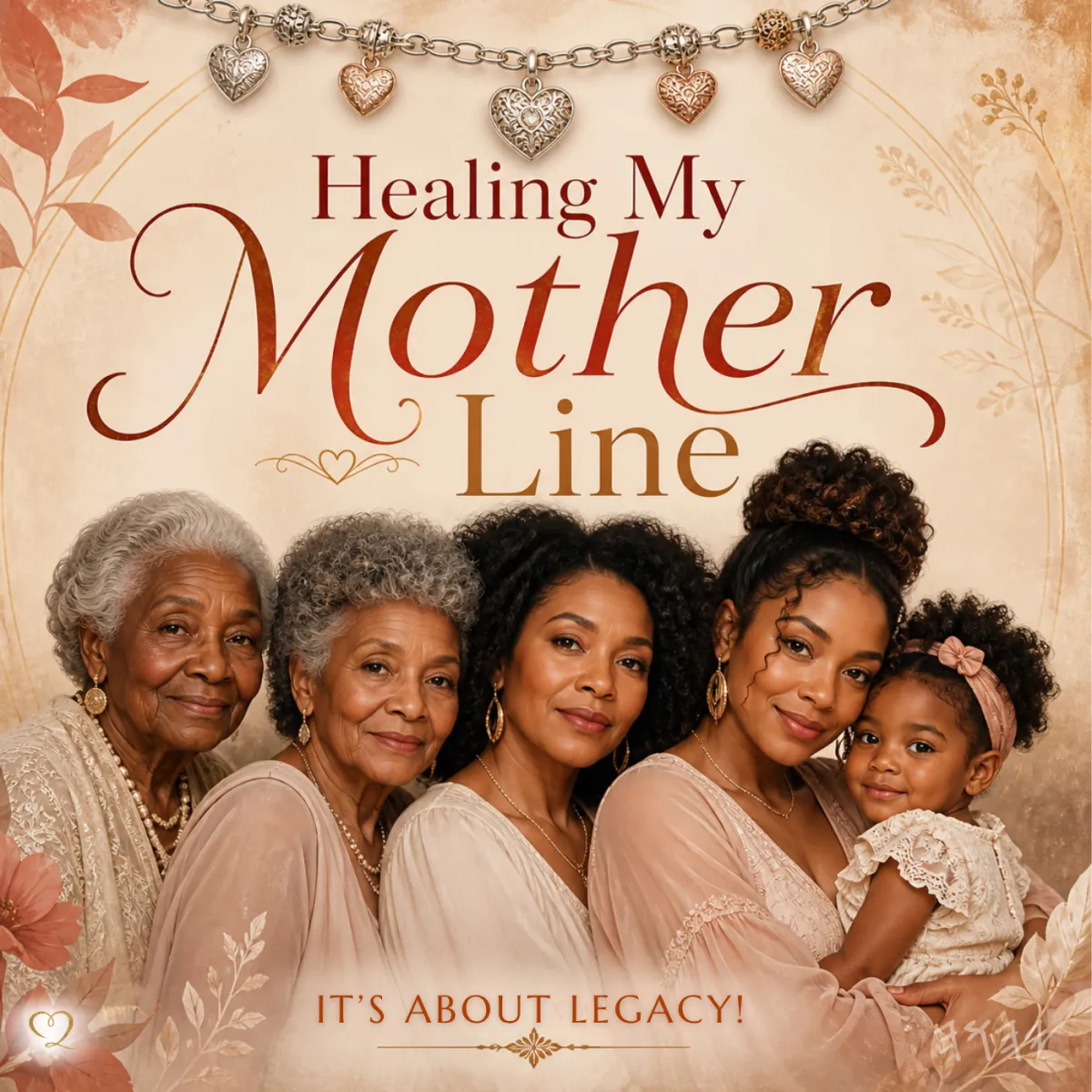 Mother–Daughter Journey journal mockup for generational healing and mother-line restoration.