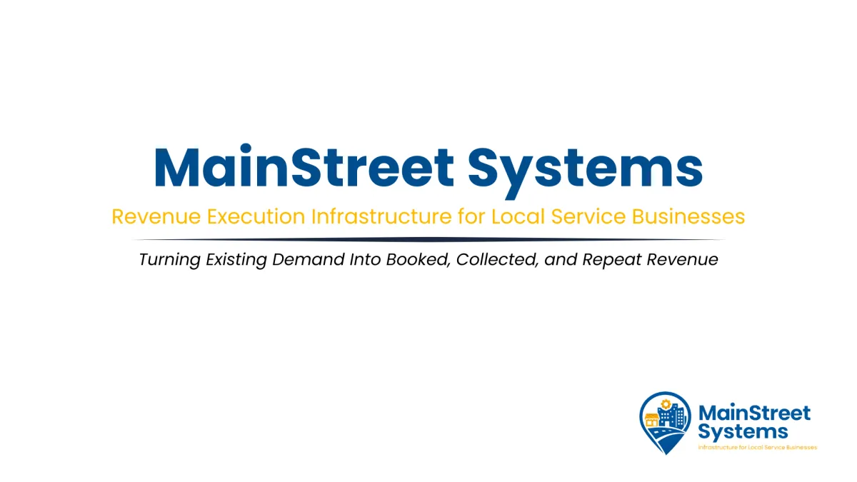 MainStreet Systems Investor Presentation Viewer