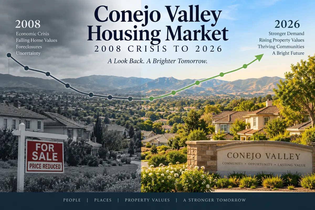 Conejo Valley Housing Market: 2008 Crisis to 2026