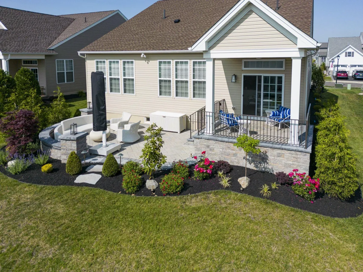 Freehold Concrete builds and installs Patio