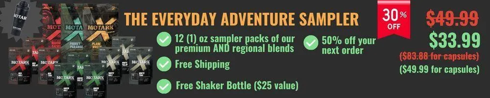 The Everyday Adventure Sampler: All of our premium and regional blends put together in one pack