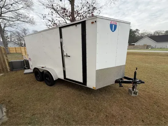 Enclosed V-Nose Trailer