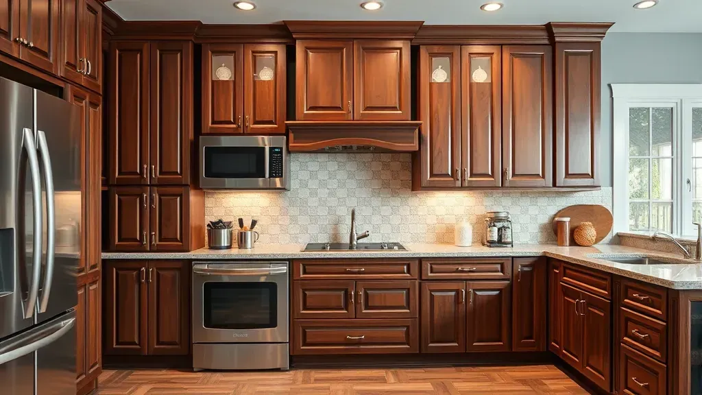Kitchen cabinet refinishing projects showcasing before and after transformations in Milwaukee, WI