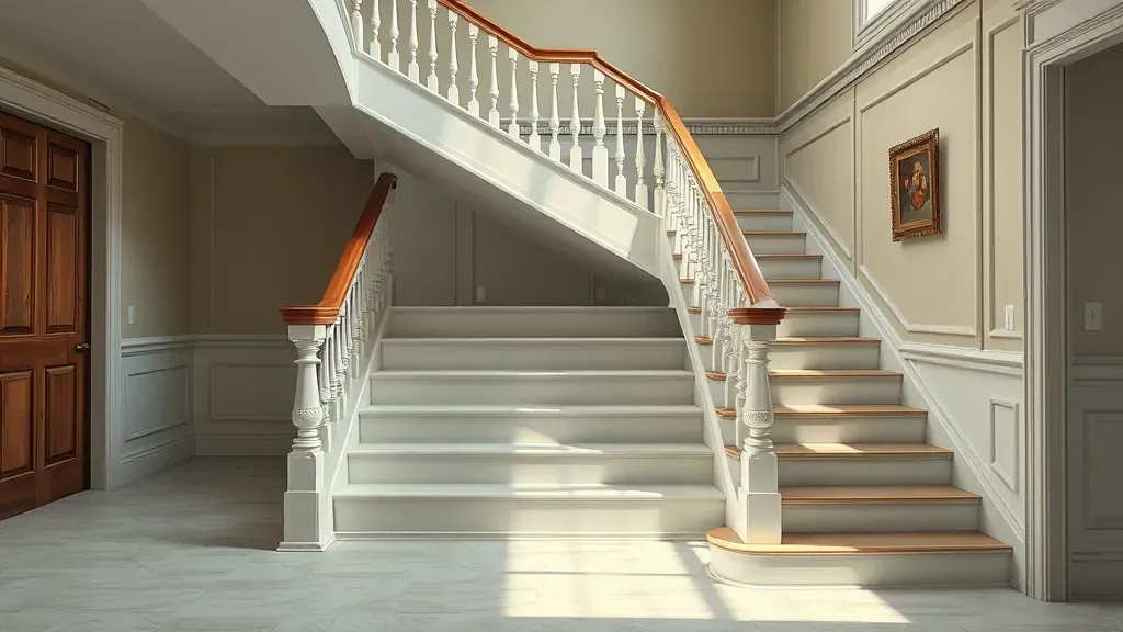 Staircase and Railing Painting projects showcasing craftsmanship in Milwaukee, WI