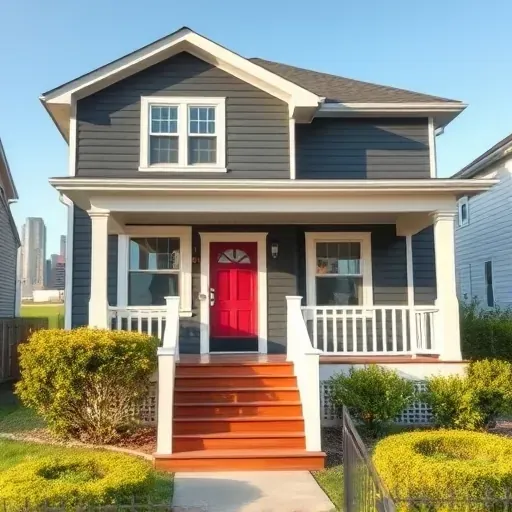 Completed painting project in Milwaukee showcasing vibrant colors and precision on walls and trim without any people.