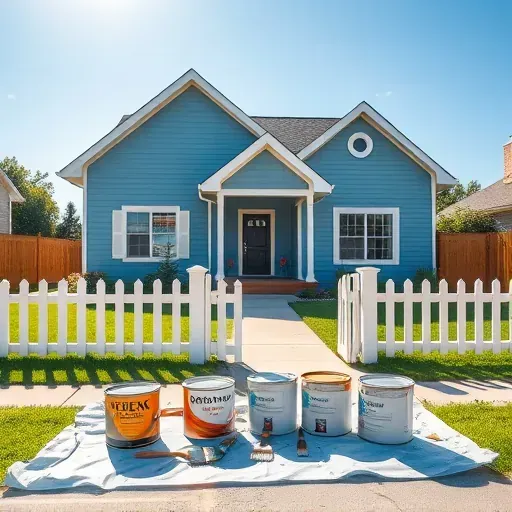 Beautifully painted Cudahy WI home with modern traditional design, vibrant colors, and well-kept landscaping.