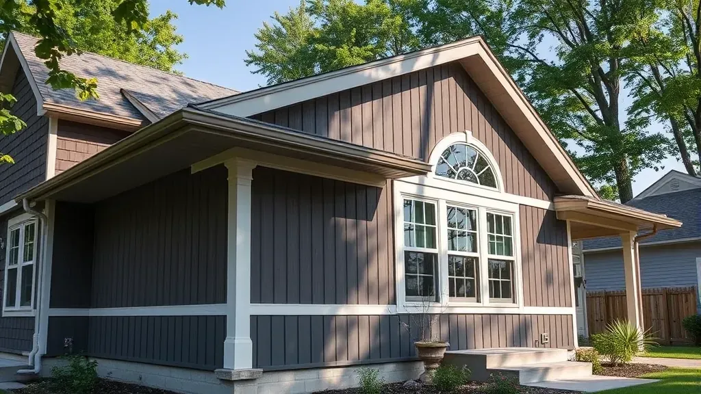 Siding Painting projects in Milwaukee WI showcasing vibrant colors and professional finishes