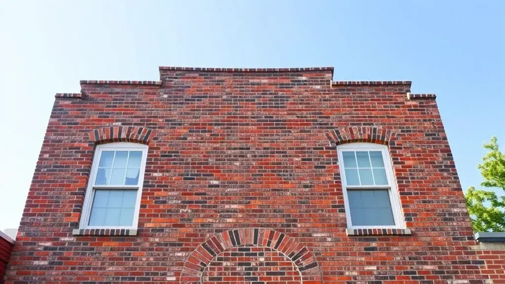 Brick Painting projects in Milwaukee WI showcasing vibrant colors and artistic designs on brick walls
