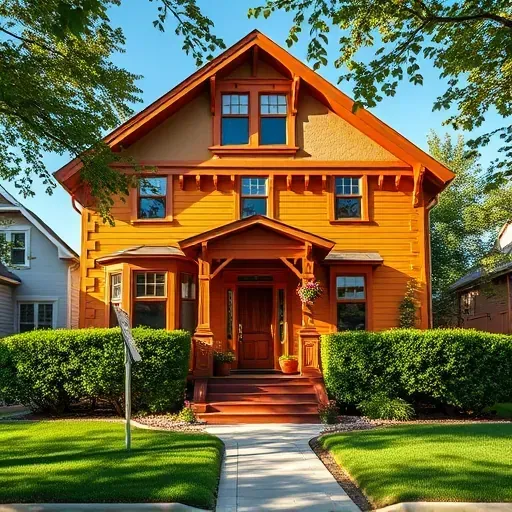 Completed painting project in New Berlin WI featuring a freshly painted home exterior and welcoming landscaping.