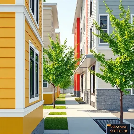 Completed painting project showcasing vibrant colors and professional finish in Milwaukee, WI without people present