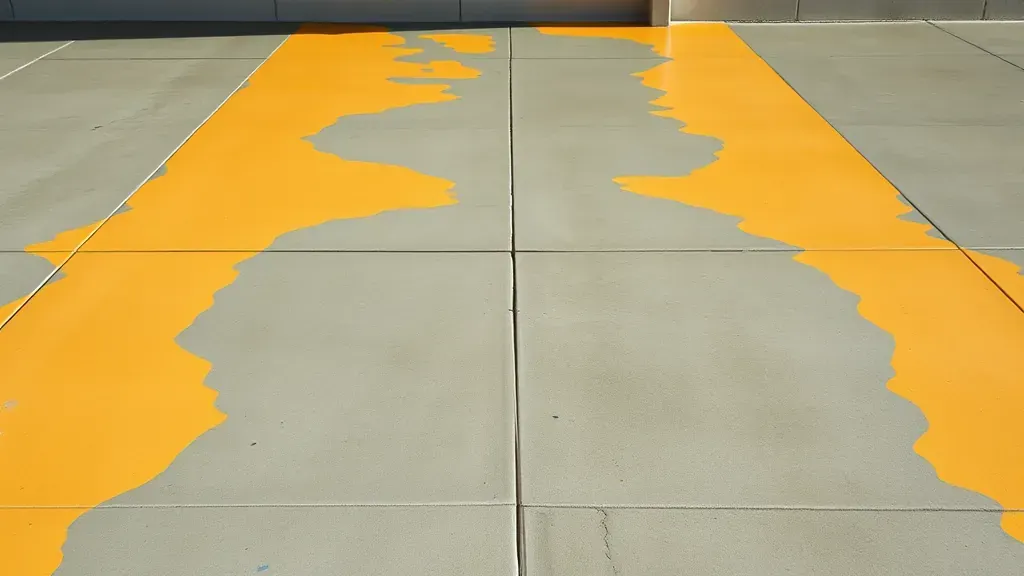 Concrete Painting projects in Milwaukee WI showcasing vibrant colors and creative designs on surfaces