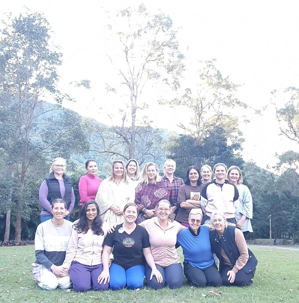 group of veteran women