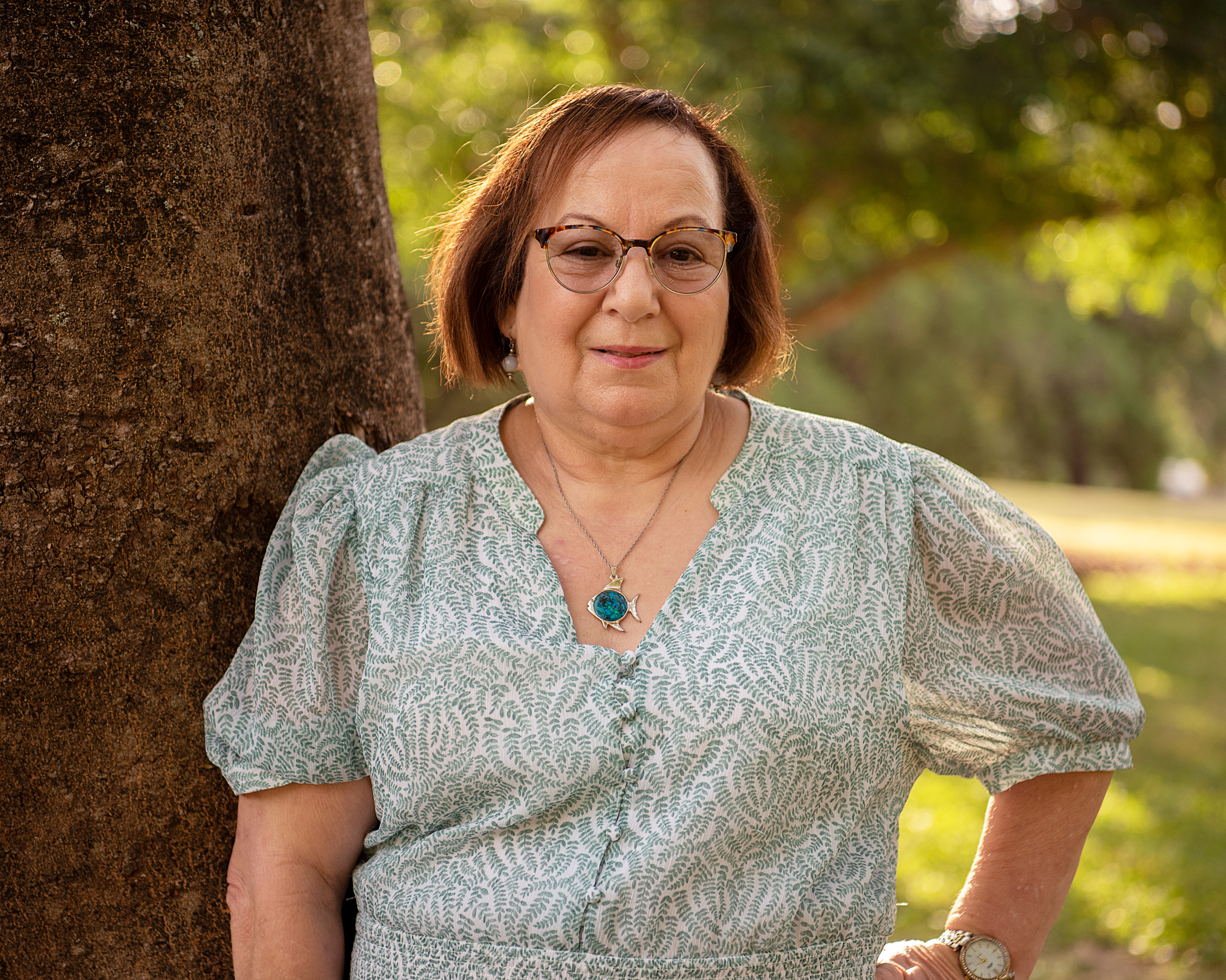 Dolores Goodey candid portrait