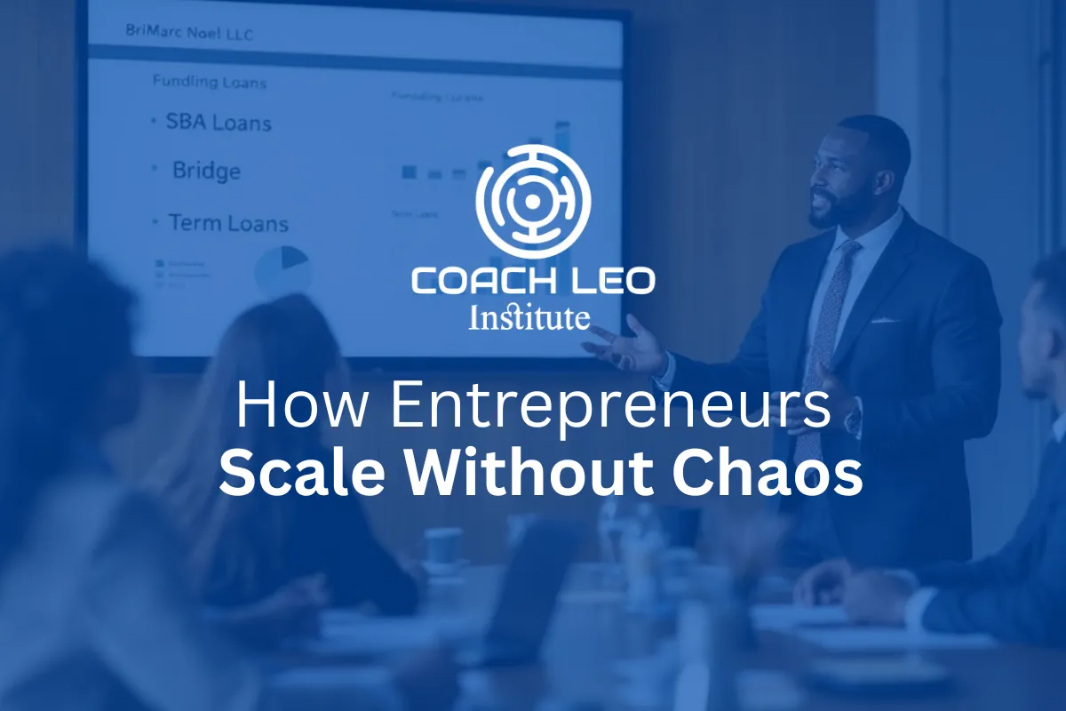 How Entrepreneurs Scale Without Chaos