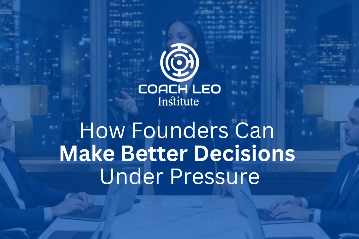 How Founders Can Make Better Decisions Under Pressure