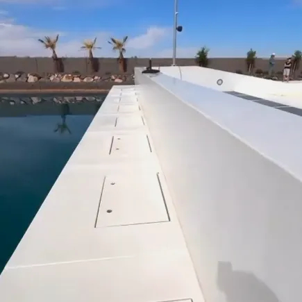 Surf Deck After Power Wash