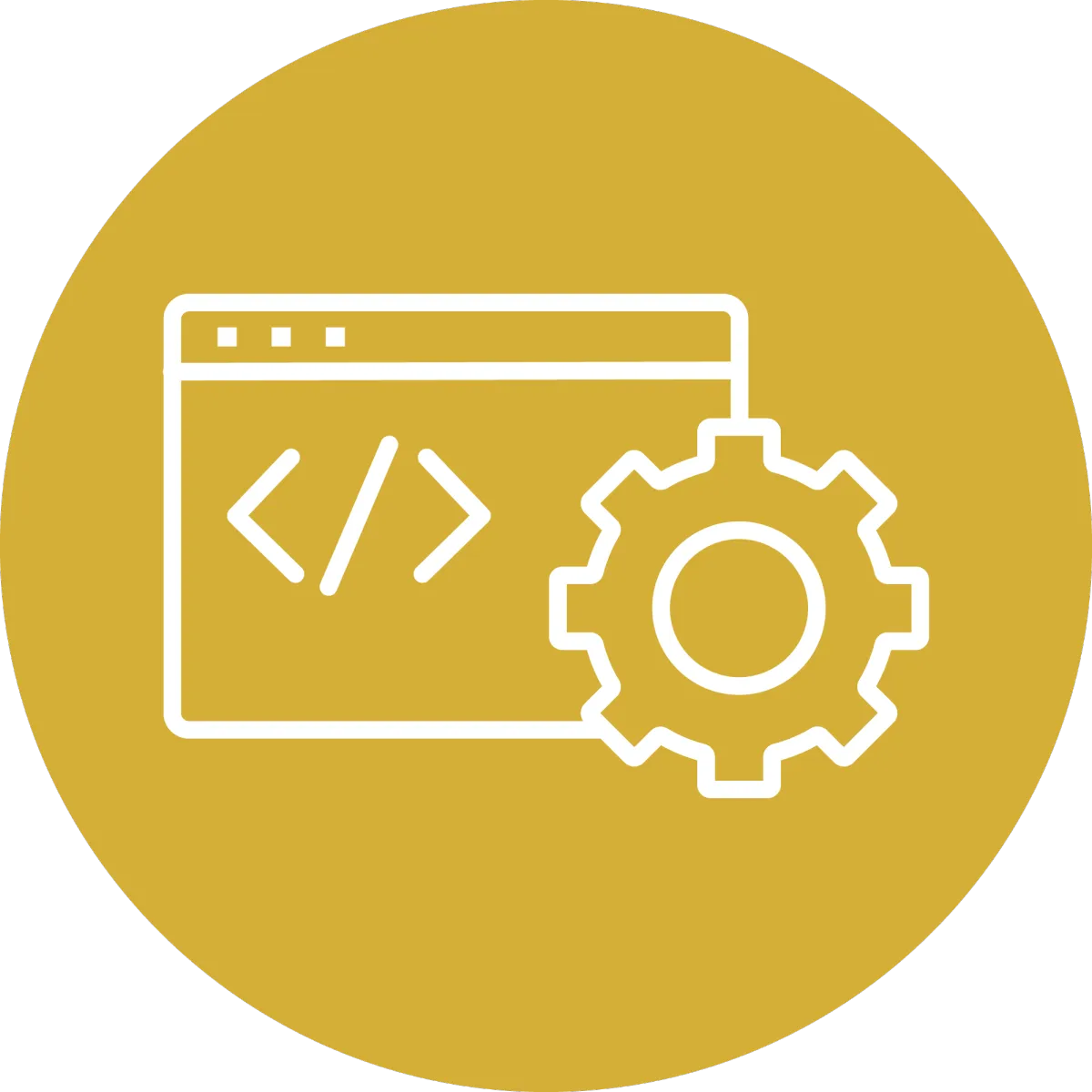 Web Design and Development Icon