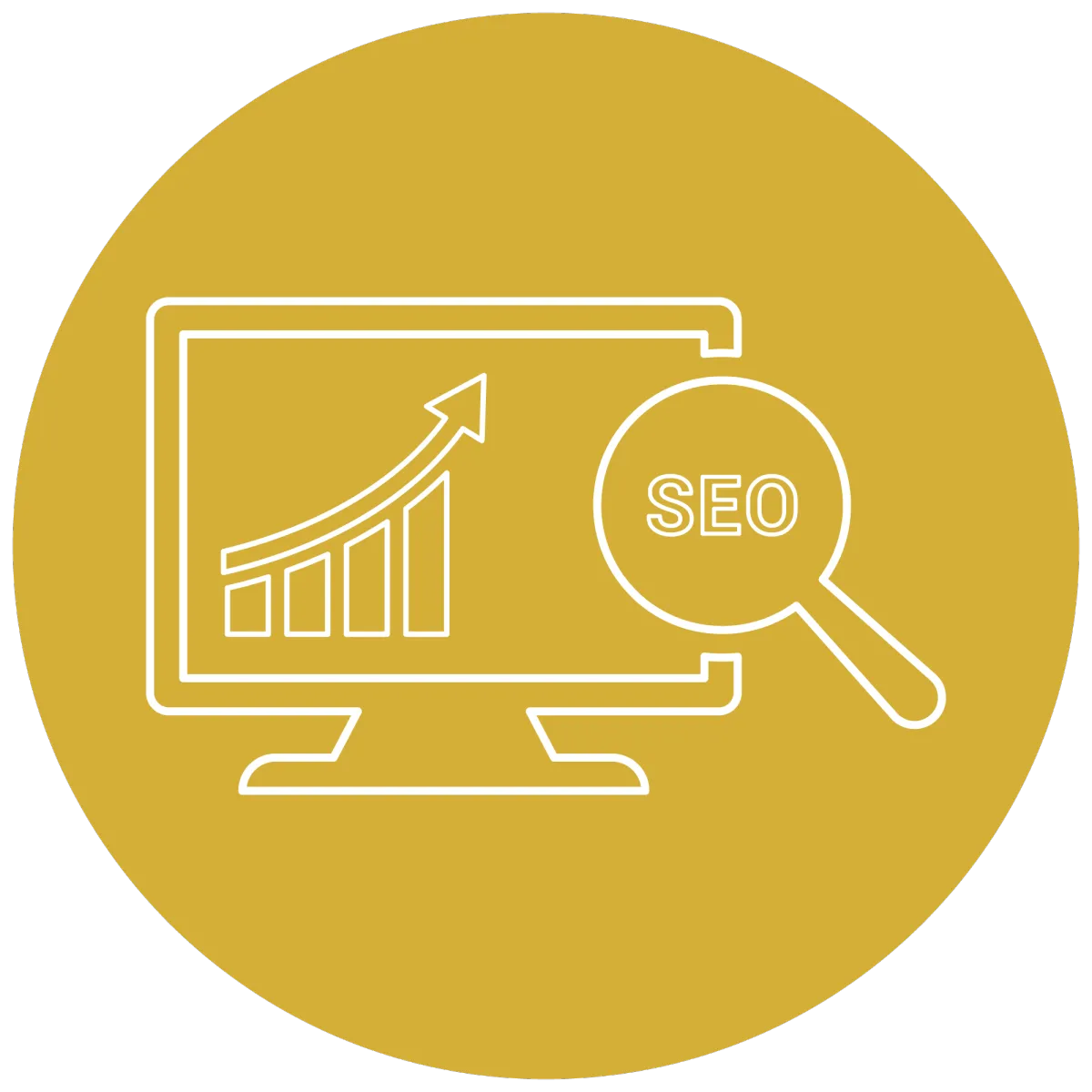 Marketing Management & SEO Icon