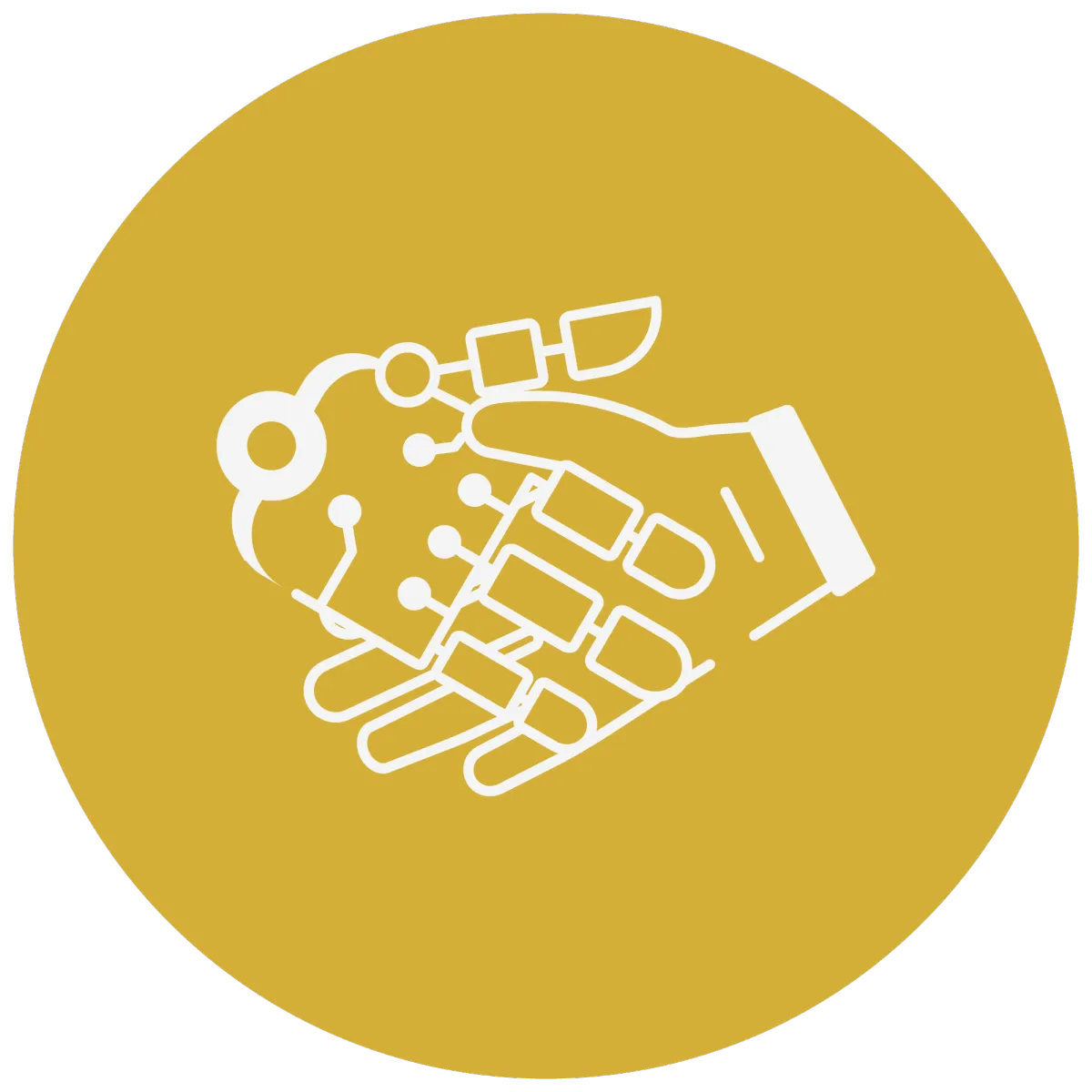 Tech Driven but Human Focused Icon
