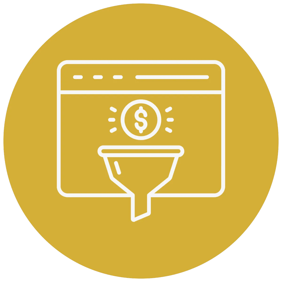 Conersion Focused Icon
