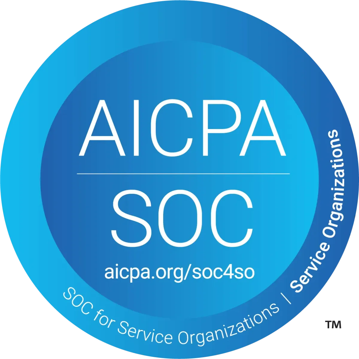 AICPA SOC certification logo
