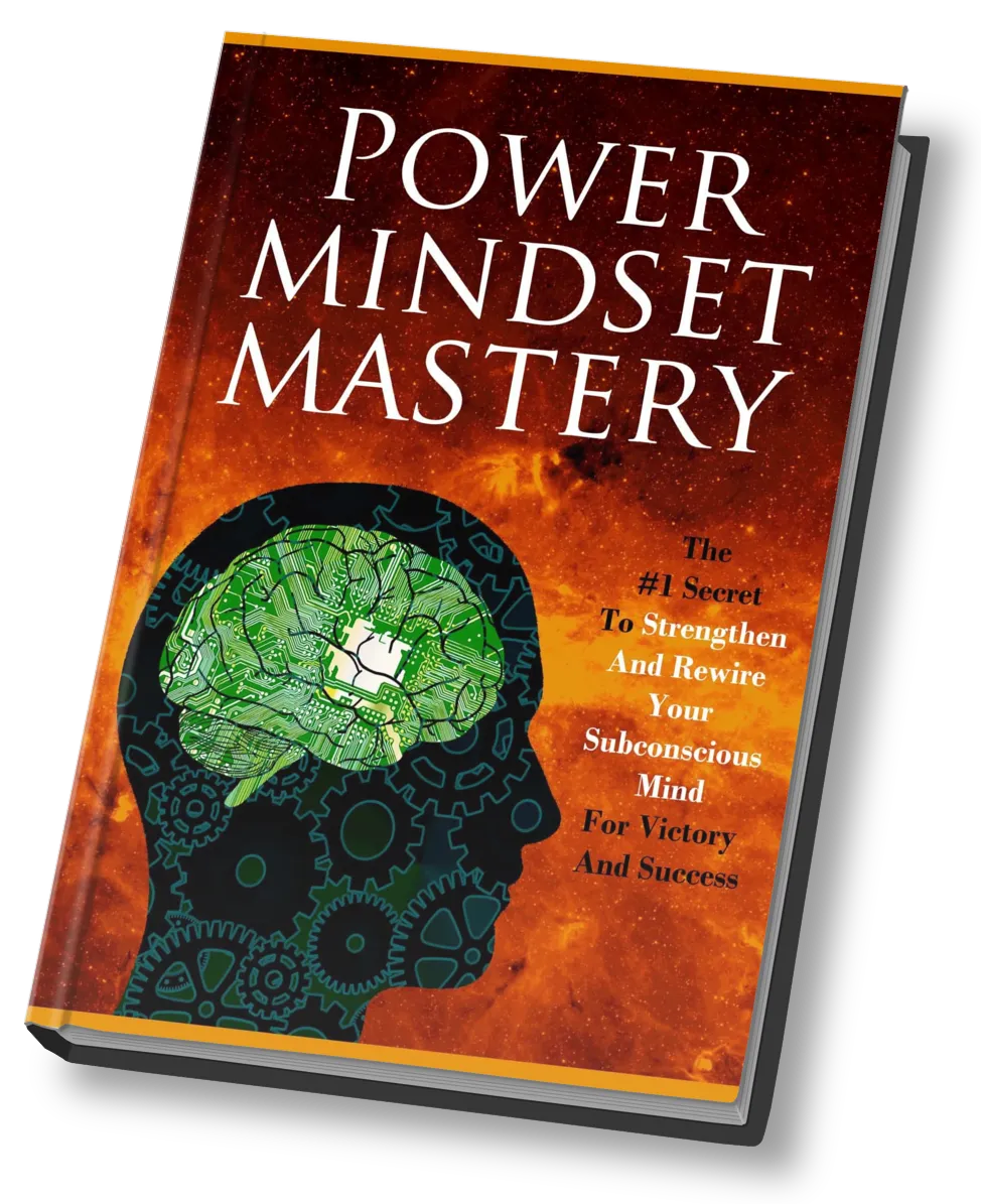 Book cover of Power Mindset Mastery teaching mindset, confidence, and growth