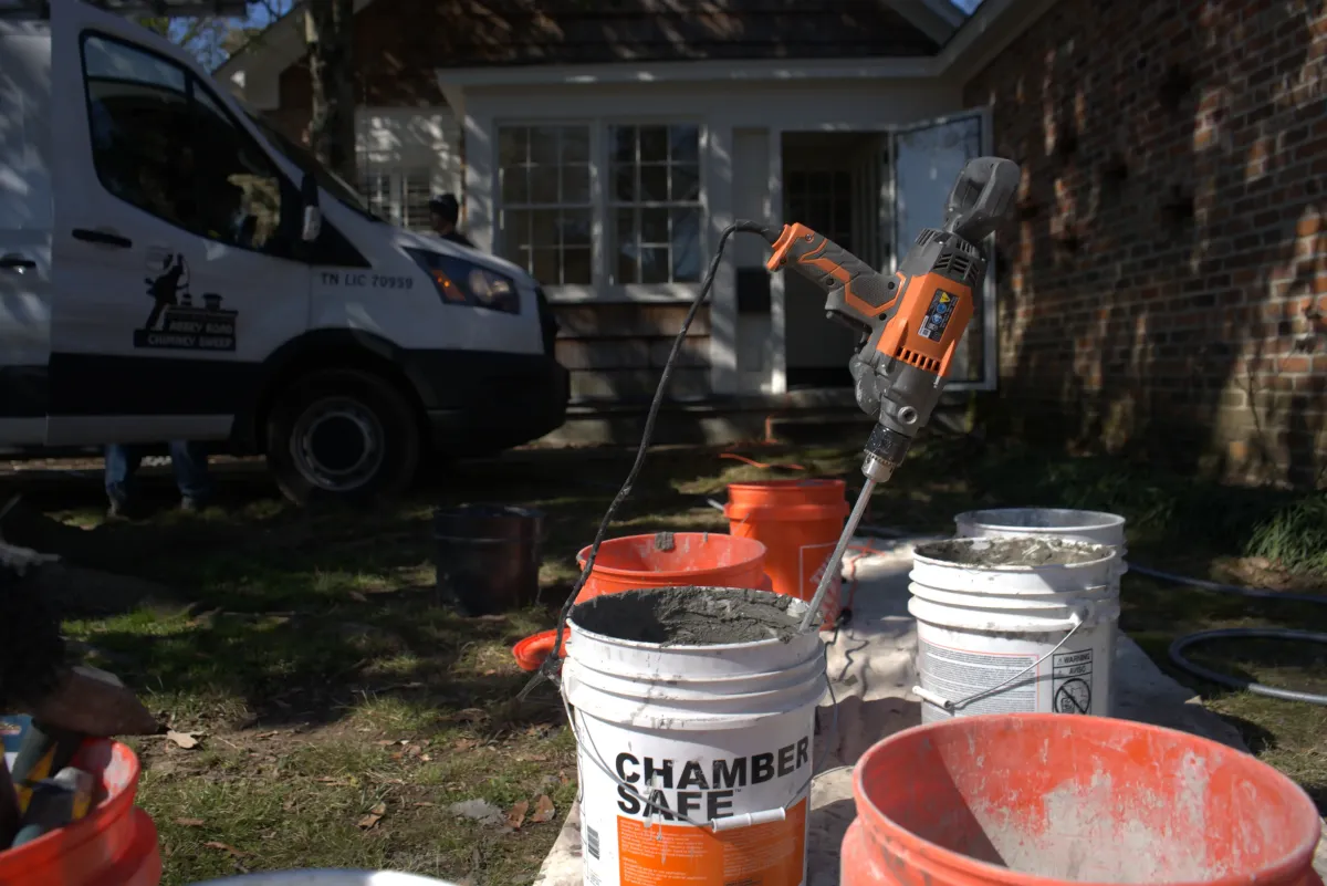 Abbey Road Chimney Sweep Rebuilds