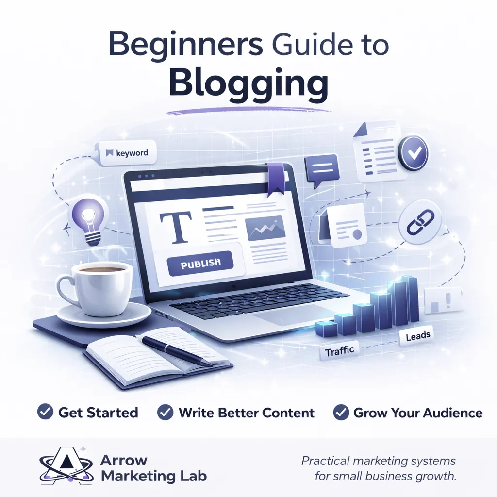 The Beginner’s Guide to Blogging Using Arrow Marketing Lab
