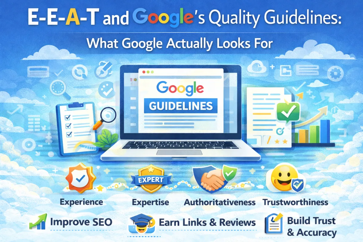 E-E-A-T and Google's Quality Guidelines: What Google Actually Looks For