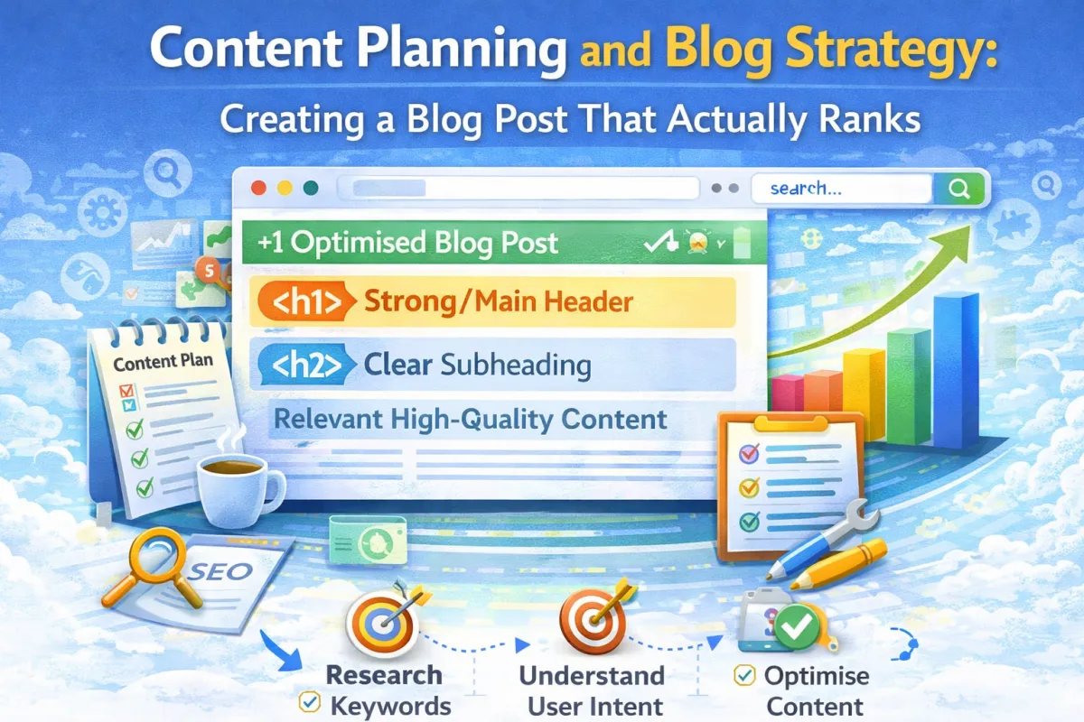 Content Planning and Blog Strategy: Creating a Blog That Actually Ranks