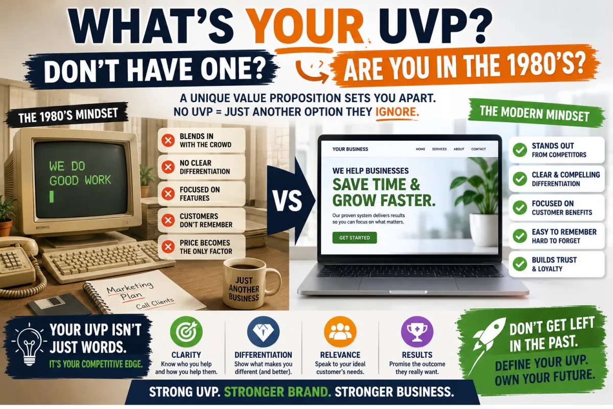 What’s Your UVP? Don’t Have One? Are You In the 1980’s?