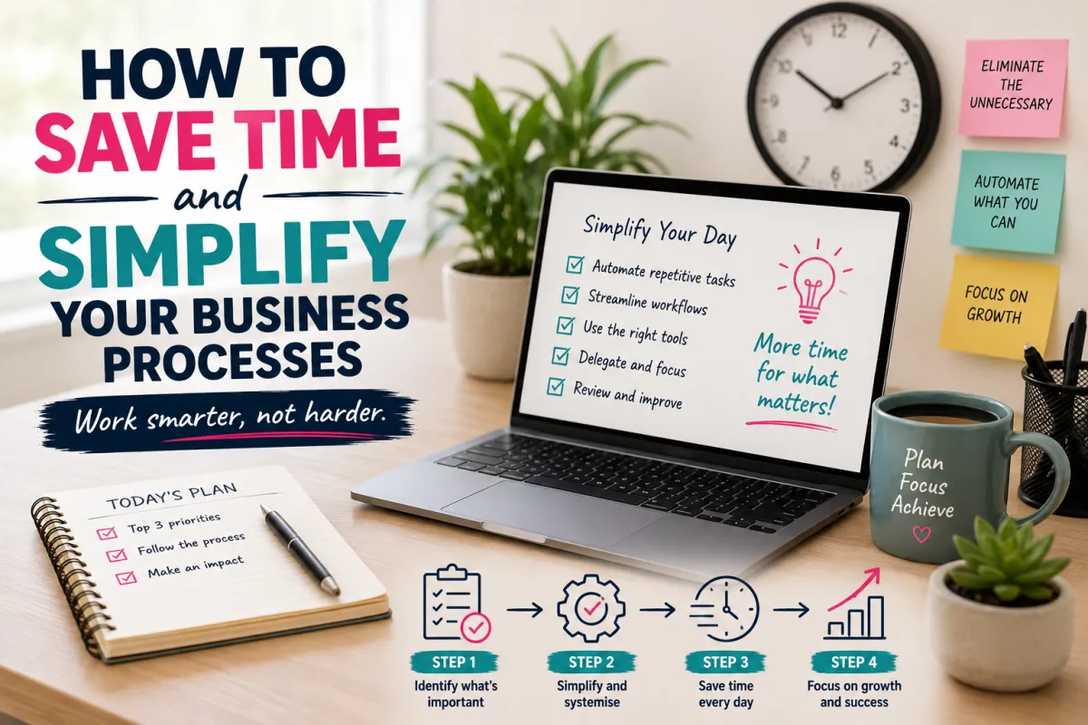 How To Save Time And Simplify Your Business Processes