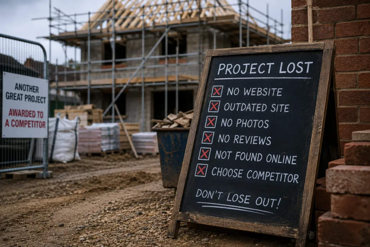 Good builders can stay busy while missing profitable extensions, renovations and conversions. Discover how an Essex builder’s website can attract better projects.
