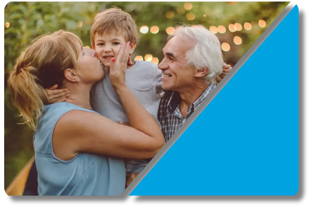 Happy multi-generational family enjoying time together, representing the peace of mind provided by Legacy Insurance and Financial Services retirement and estate planning.