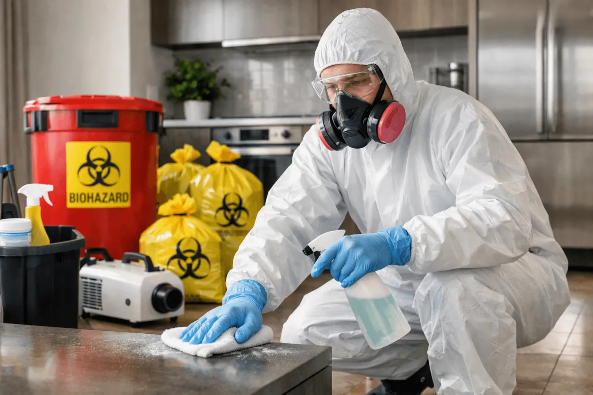 What Happens After a Biohazard Incident? A Guide to Cleanup, Odor Removal, and Waste Disposal