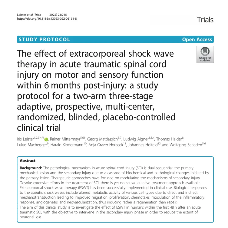 BESWT & Spine Trauma