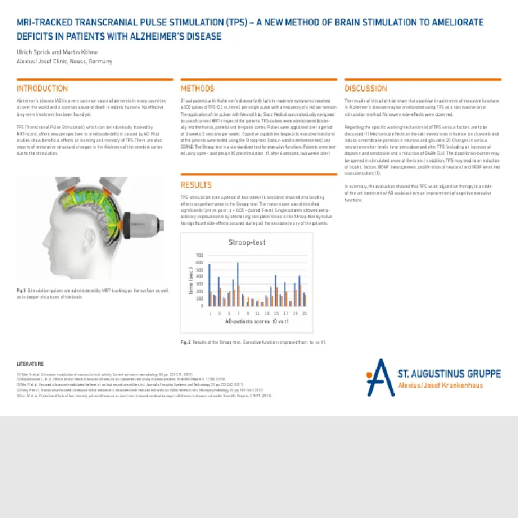 Brain Stimulation to Ameliorate Alzheimer's