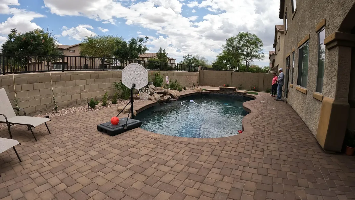 Gilbert Paver Installation