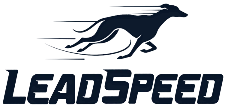 Email whitelisting instructions graphic for LeadSpeed Marketing, emphasizing importance of receiving updates and notifications.
