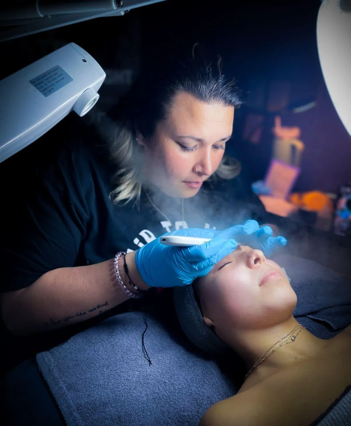 woman passing through the stair during daytime