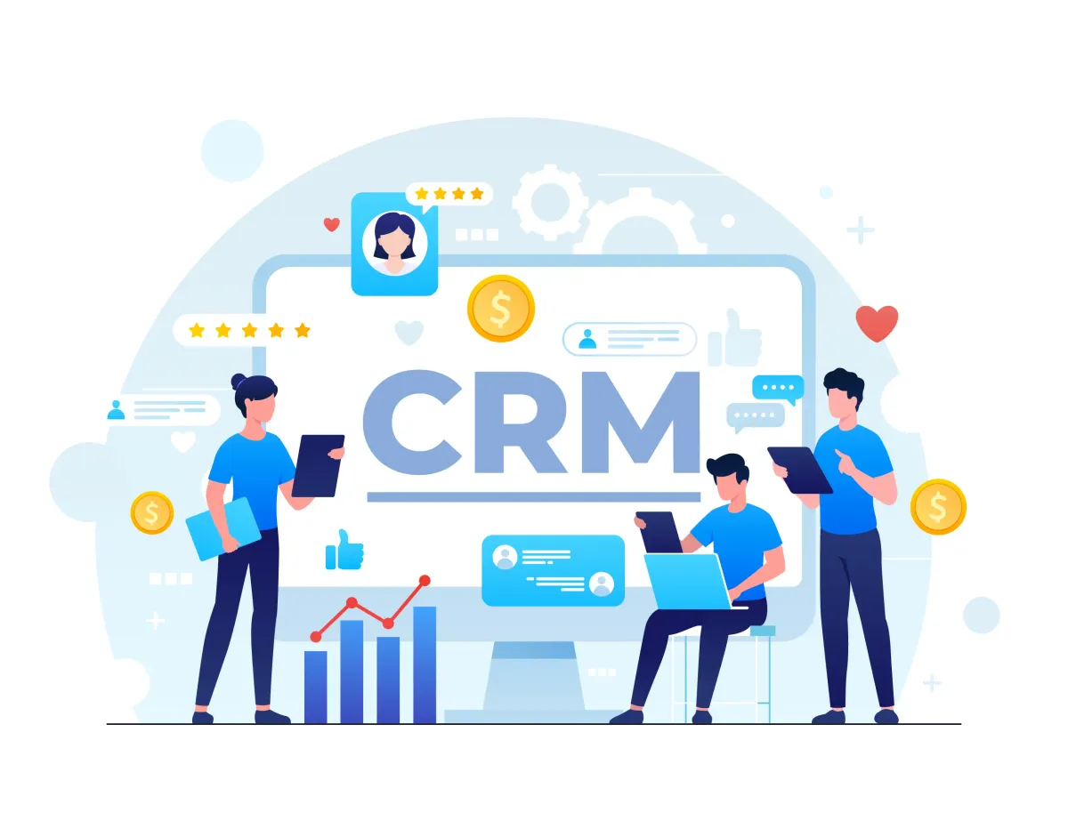 Hình minh họa dịch vụ Smart CRM & Automations (Roland CRM)