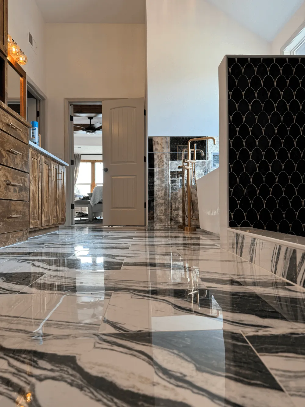 green potted plant on table