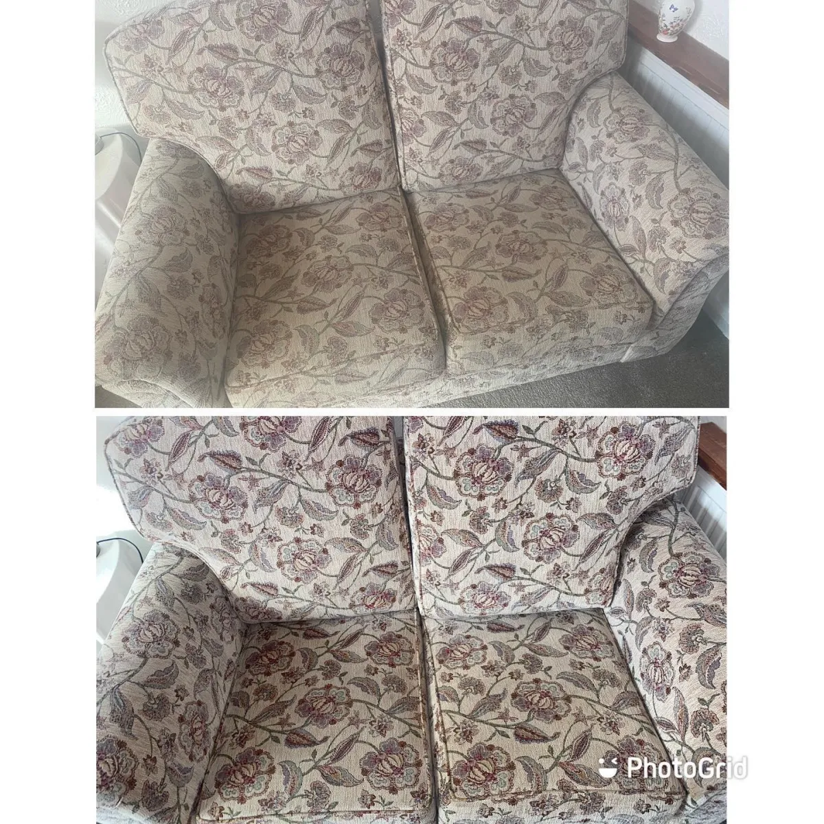 Carpet after Paul has cleaned it with the 8 step process