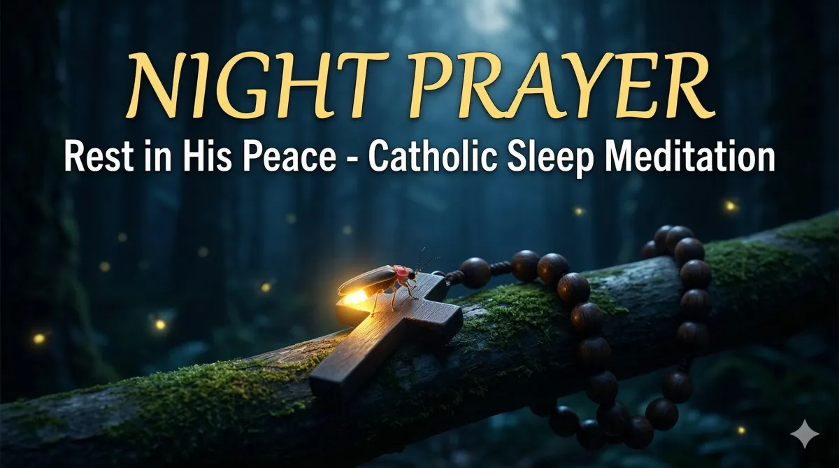 A Calming Catholic Night Prayer for Anxiety and a Racing Mind