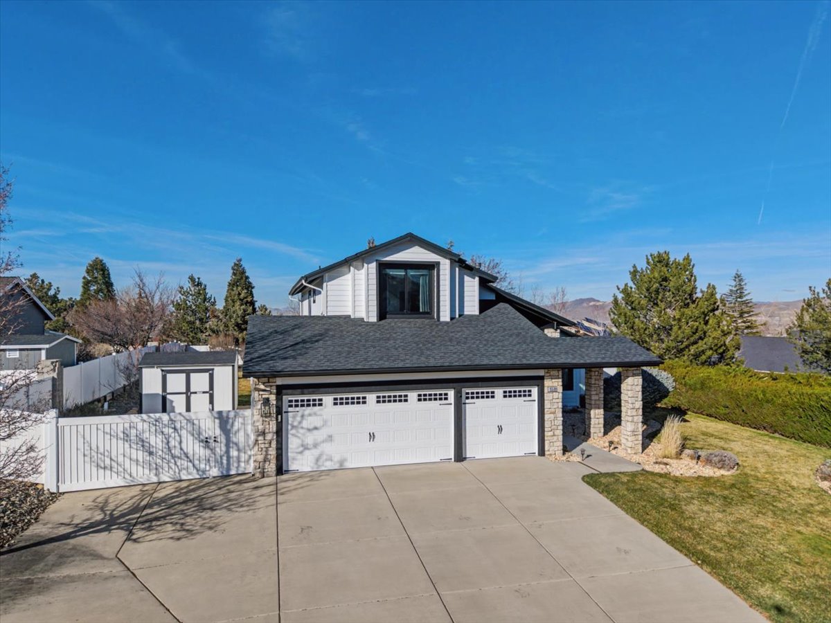 Established luxury home in Sterling Ranch Reno Nevada with mountain views and generous lot in Southwest Reno near The Summit shopping and Mt Rose Ski Resort