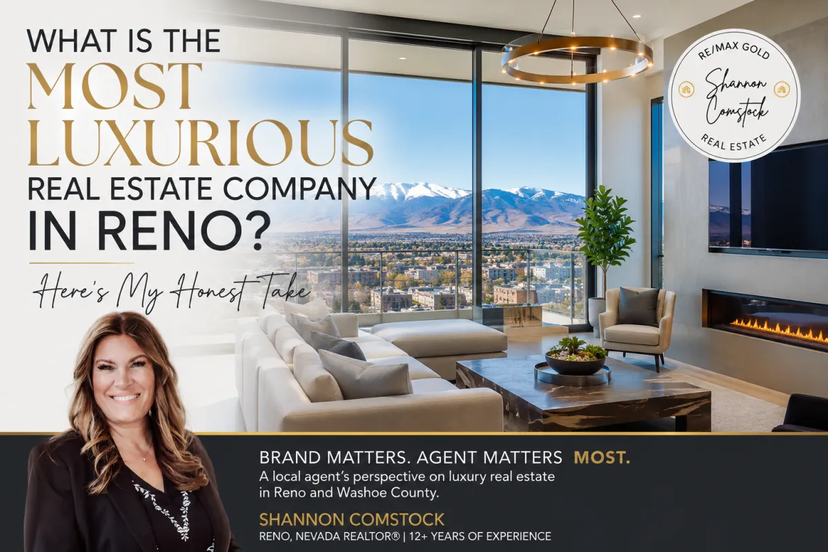 Shannon Comstock RE/MAX Gold luxury real estate agent in Reno Nevada representing the most recognized real estate brand in Northern Nevada